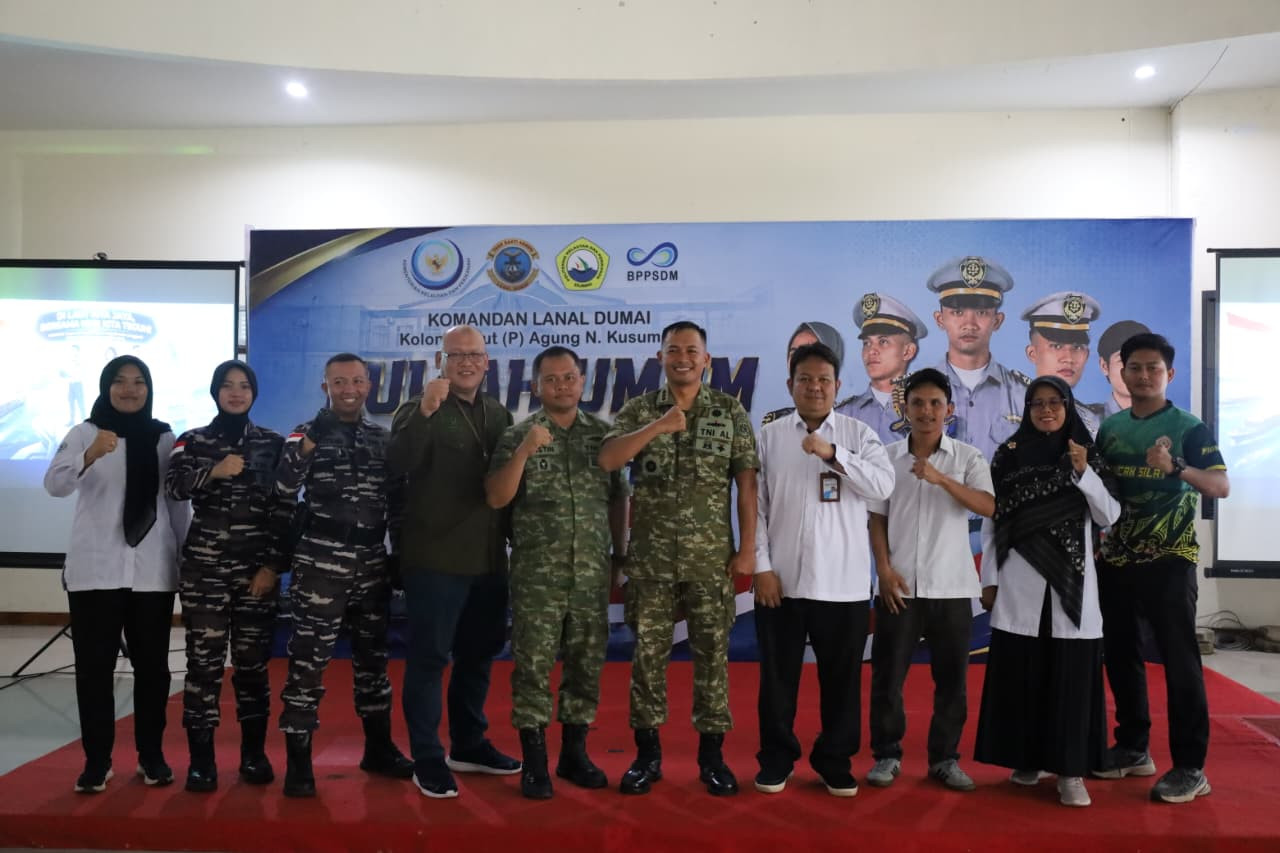 Siapkan Generasi Teknokrat Maritim, Danlanal Dumai Bekali Taruna Poltek Kelautan dan Perikanan Dengan Wawasan Kebangsaan