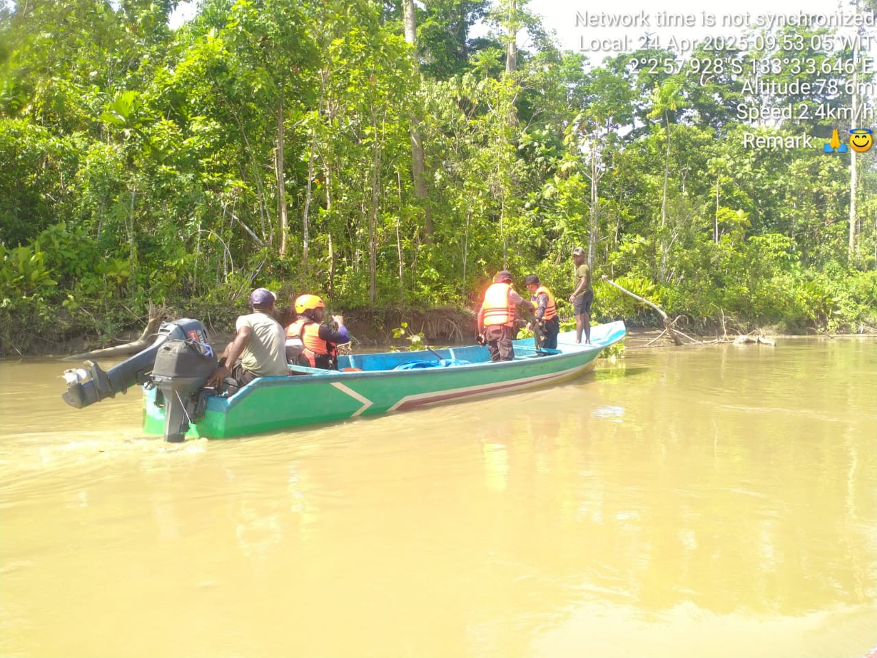 Pencarian Iptu Tomi Tetap Dilakukan Meski Diterpa Hujan Deras di Sungai Rawara