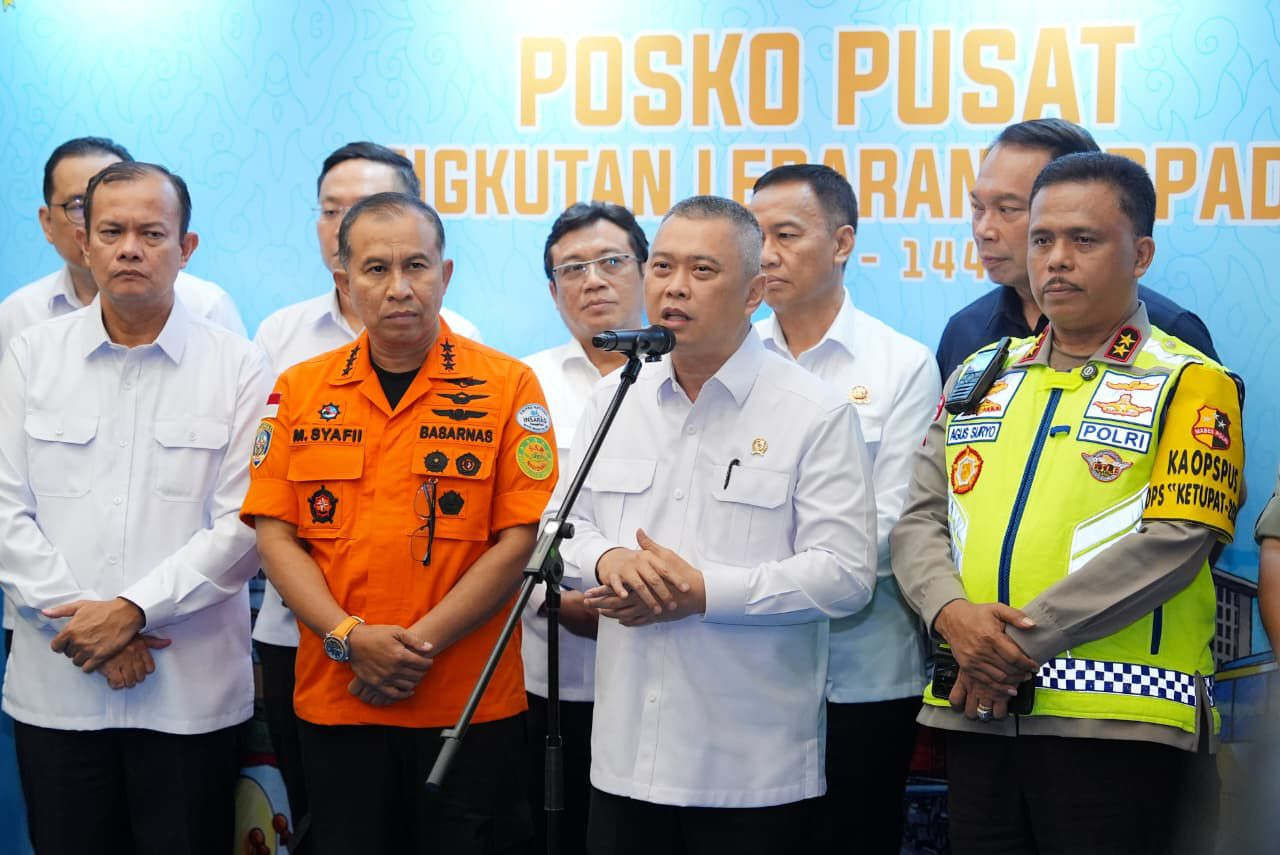 Hadiri Pembukaan Posko Angkutan Lebaran 2026, Kakorlantas Pastikan Hiruk-pikuk Operasi Ketupat Berjalan Lancar