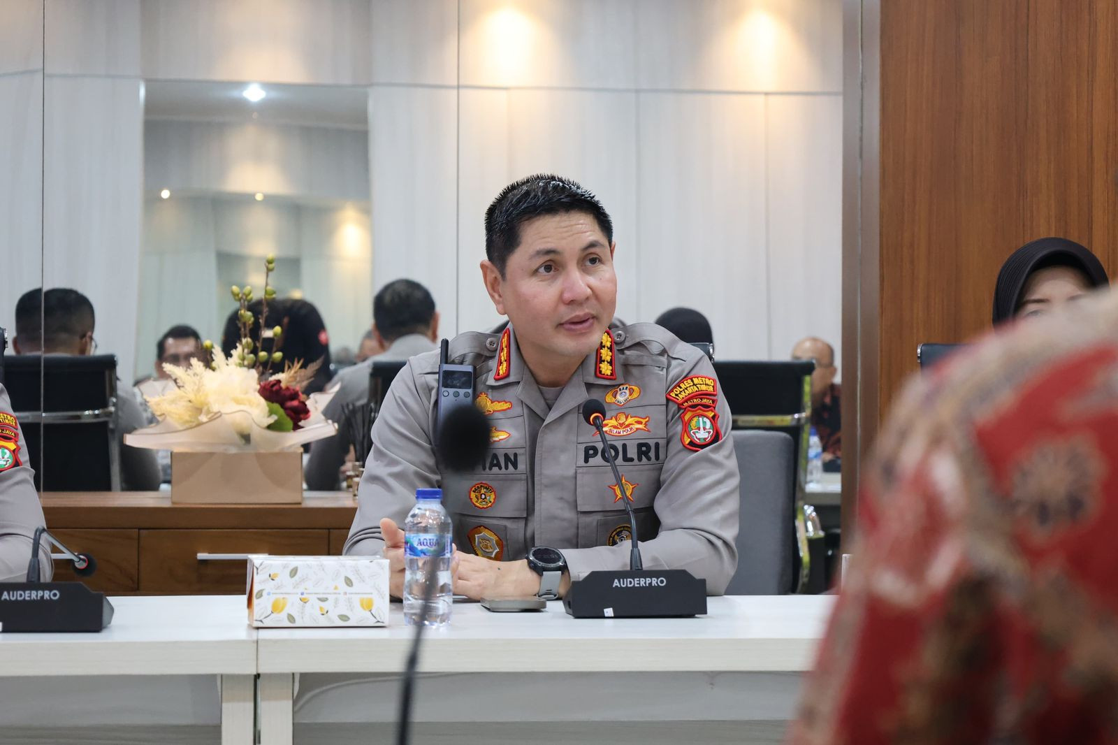 Sinergi Polri dan Kampus, Kapolres Metro Jakarta Timur Sambangi Universitas Borobudur