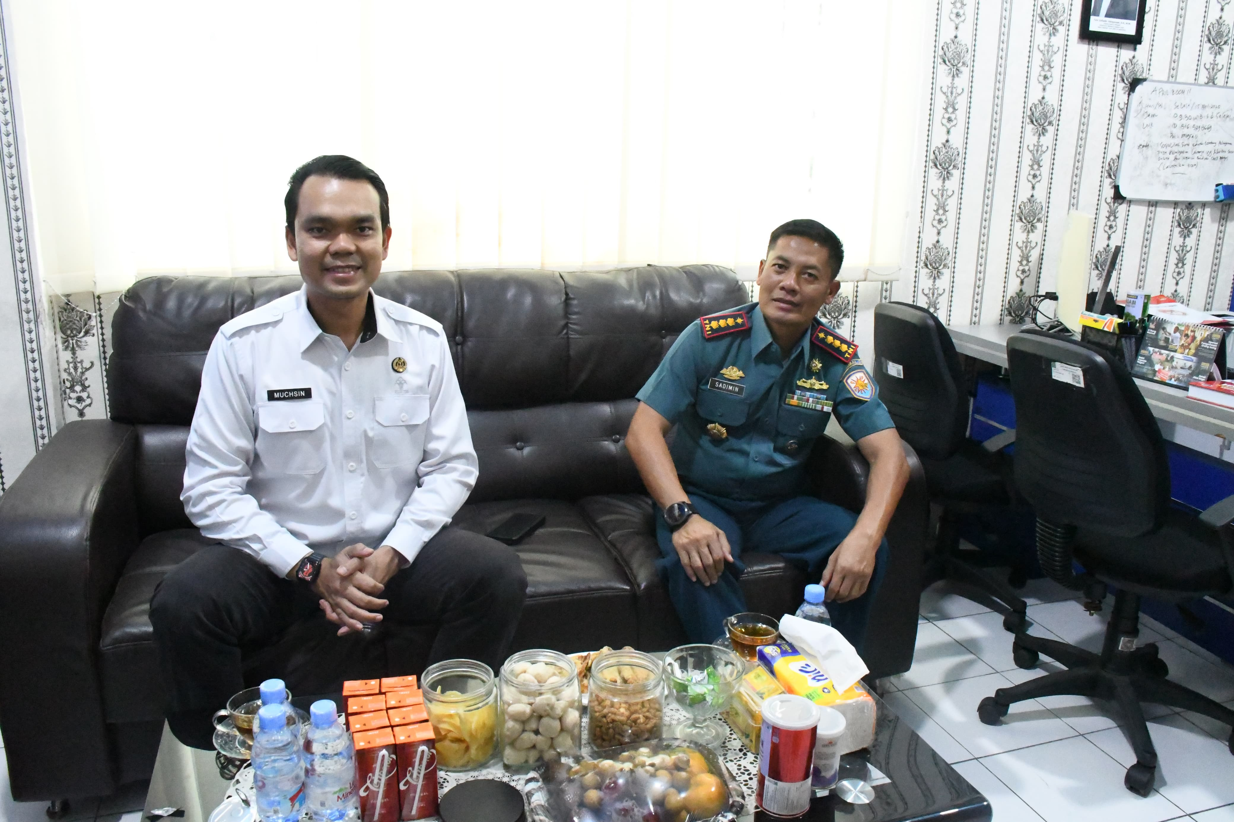 Komandan Lanal Sabang Kunjungi Kantor Imigrasi Kelas II TPI Kota Sabang