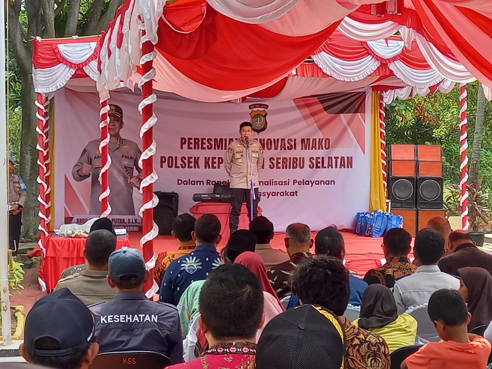 Kapolres Kepulauan Seribu Resmikan Renovasi Kantor Polsek Selatan, Dorong Pelayanan Prima untuk Masyarakat