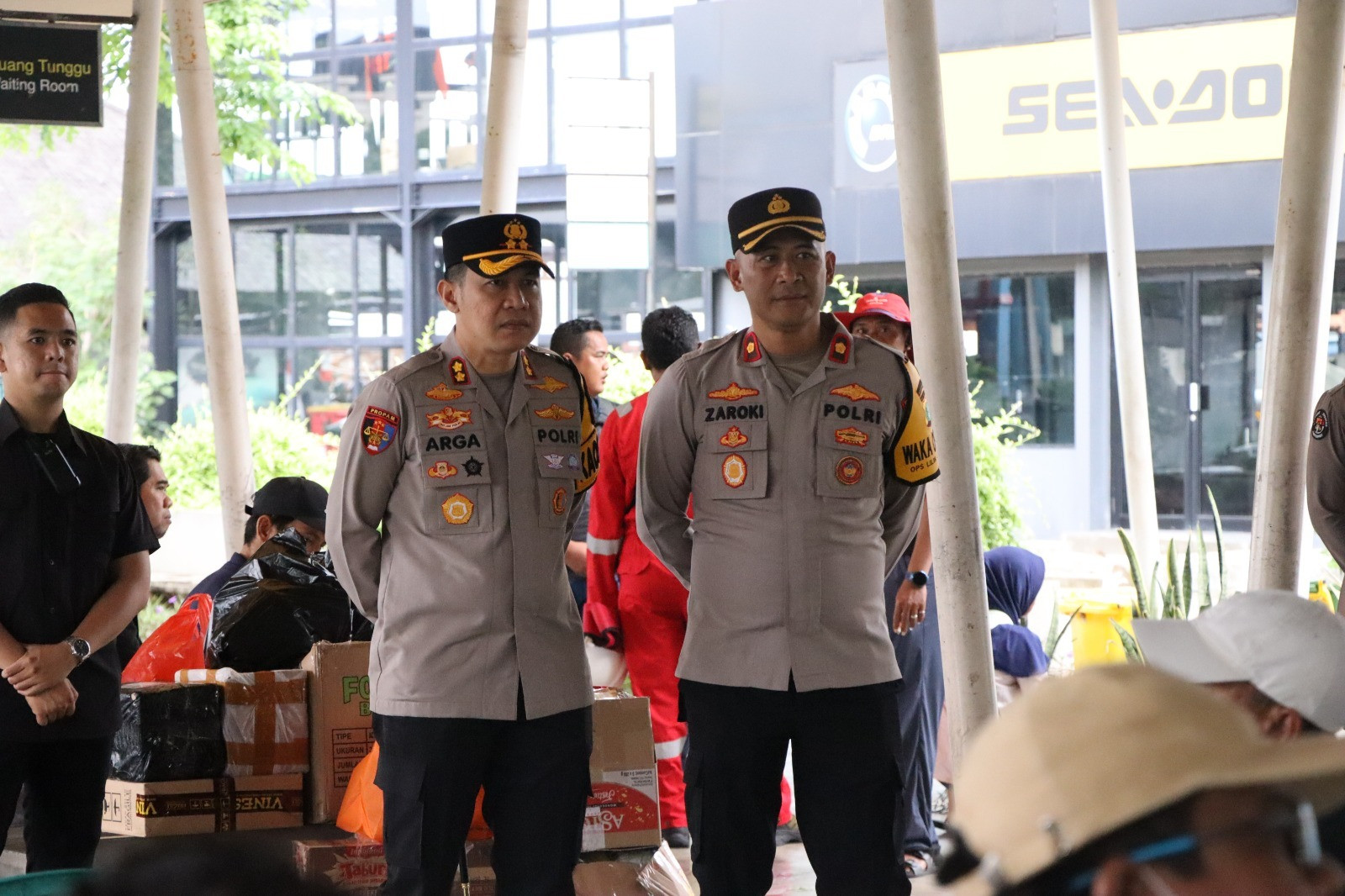 Polres Kepulauan Seribu Gelar Strong Point di Dermaga, Sekolah, dan Tempat Wisata