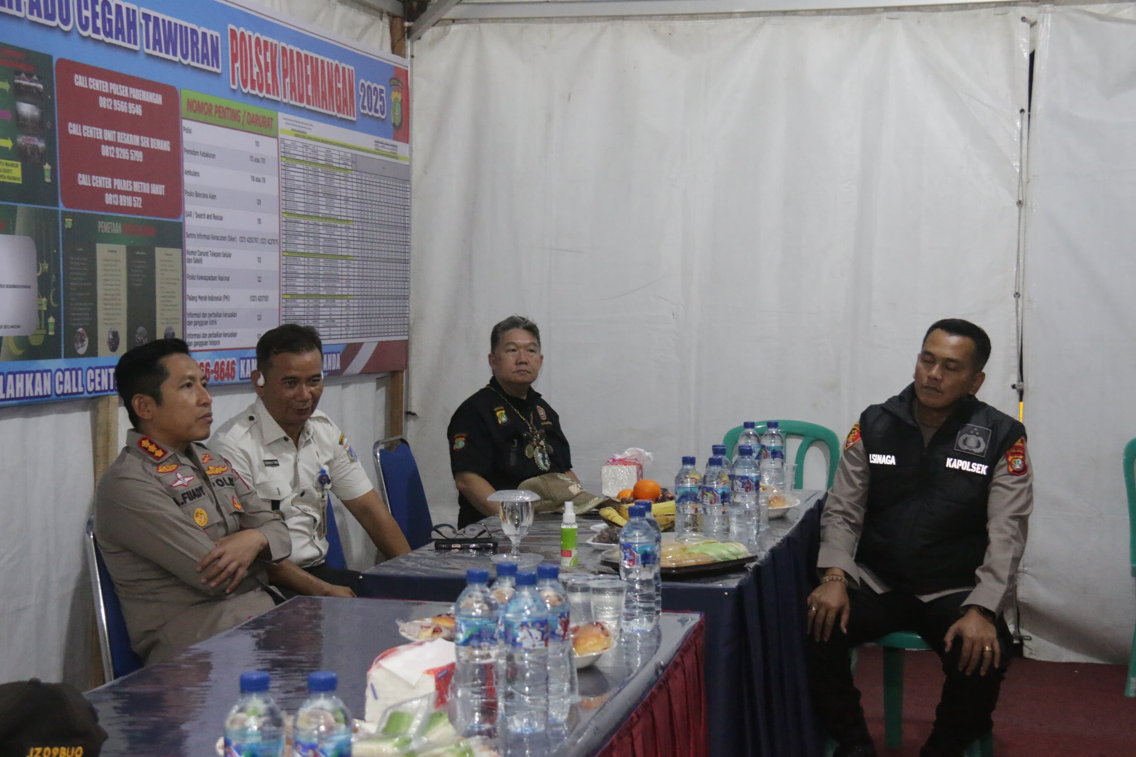 Kapolres Jakut Tinjau Pos Ramadhan di Pademangan Cek Kesiapan untuk Mencegah Tawuran