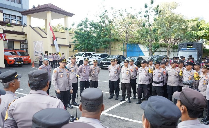 Polres Metro Jakarta Utara Gelar Apel Bhabinkamtibmas