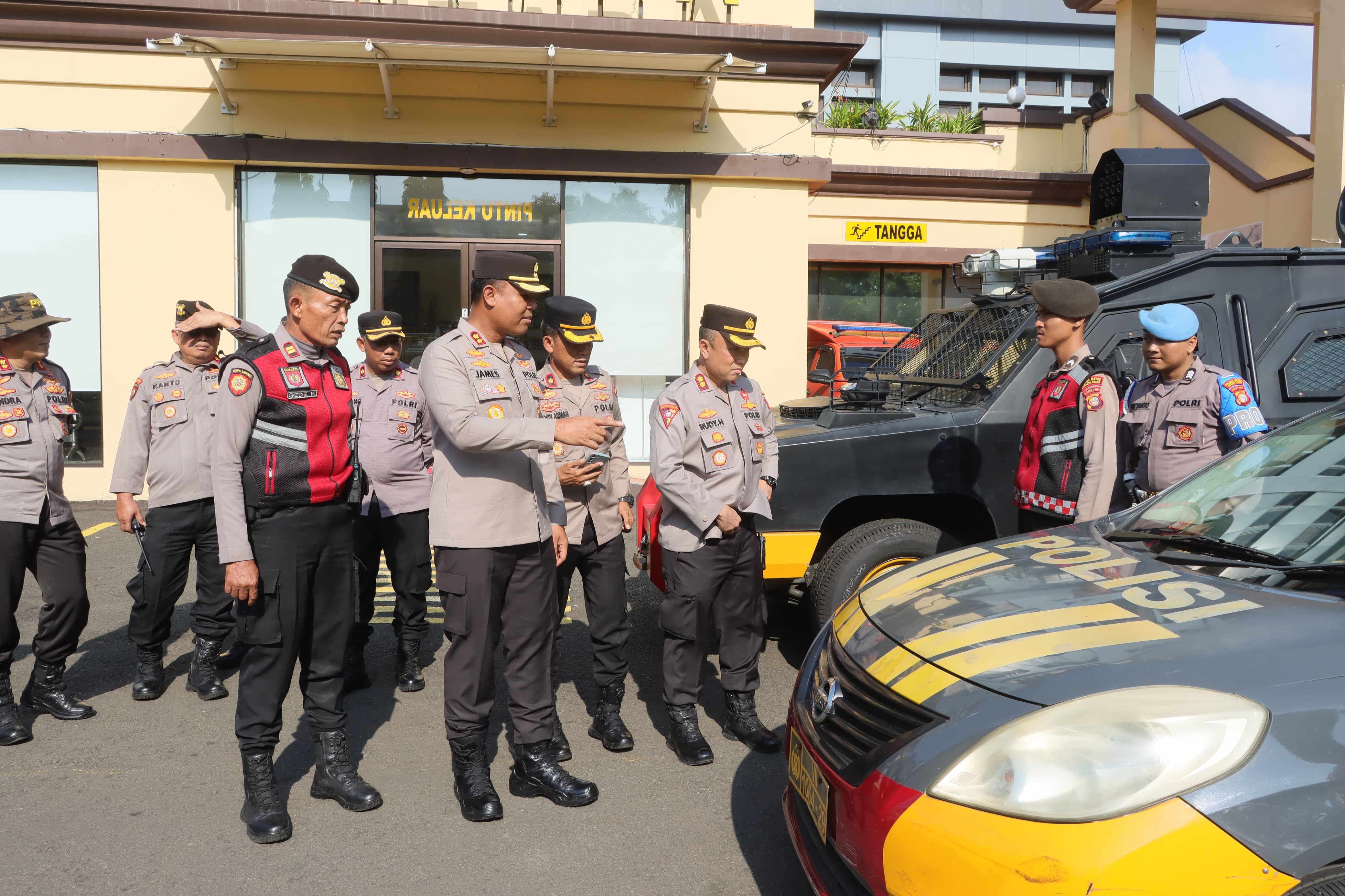 Wakapolres Metro Jakut Pimpin Apel Kesiapsiagaan Antisipasi Banjir