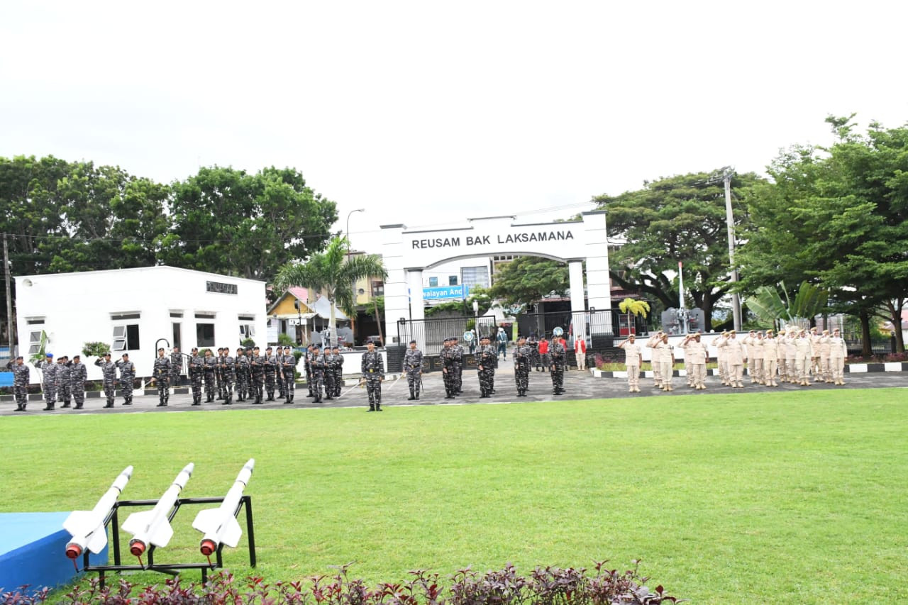 Lanal Sabang Gelar Upacara 17-an Bulan Desember 2025