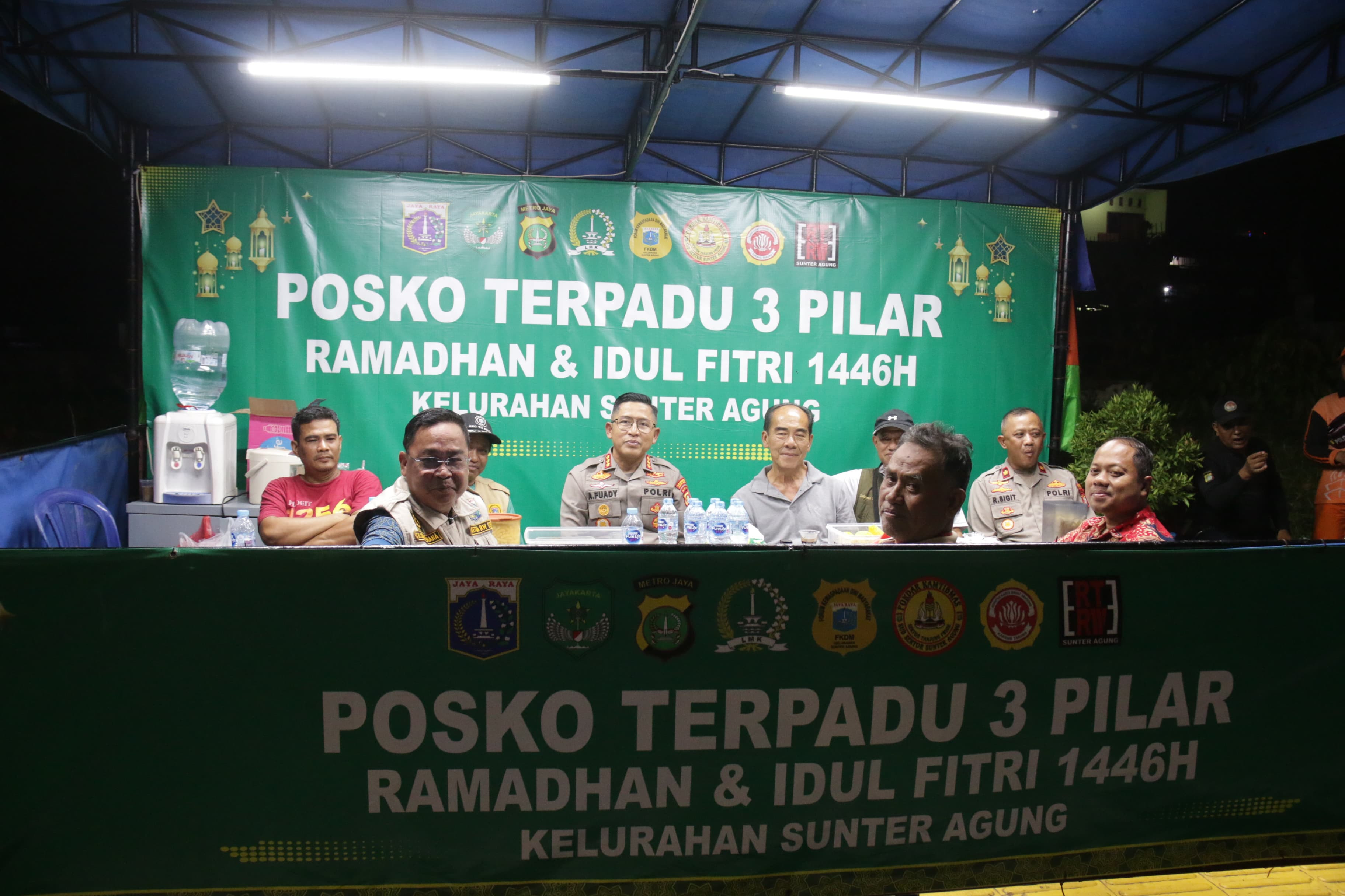 Kapolres Metro Jakarta Utara Kunjungi Pos Ramadhan Terpadu 2025 di Sunter Agung, Ajak Masyarakat Cegah Tawuran