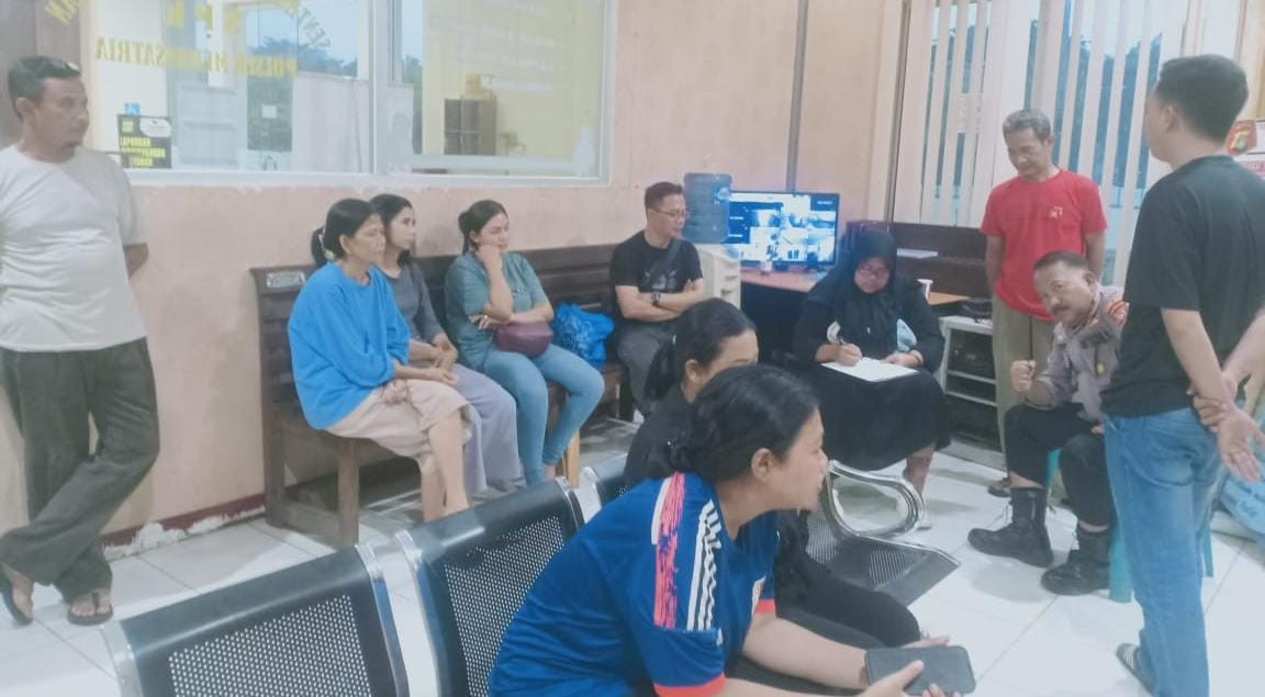 Polsek Medansatria Berhasil Mediasi Keributan Antar Warga
