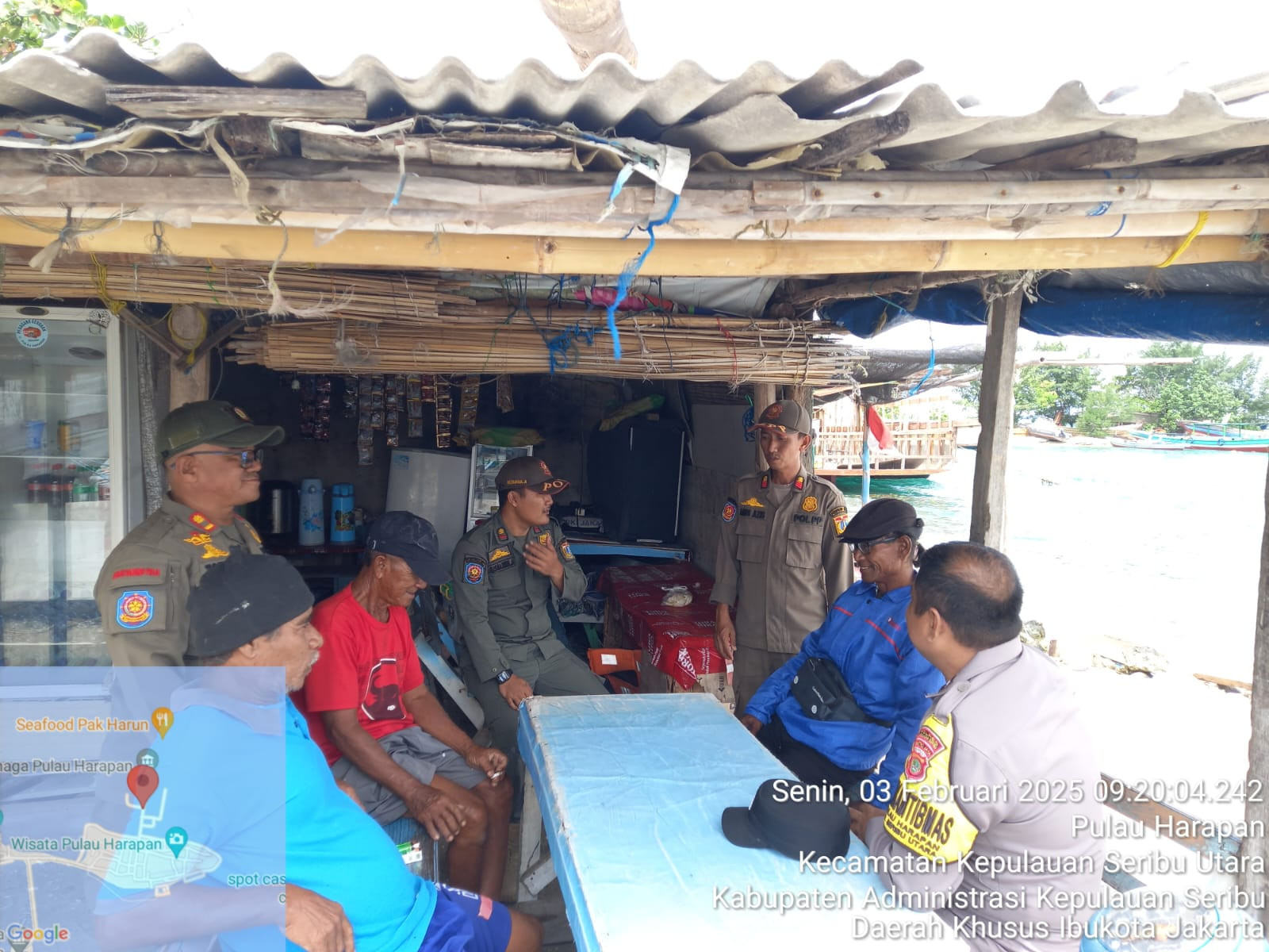 Bhabinkamtibmas Pulau Harapan Ajak Warga Jauhi Judi Online, Jaga Kamtibmas Tetap Kondusif
