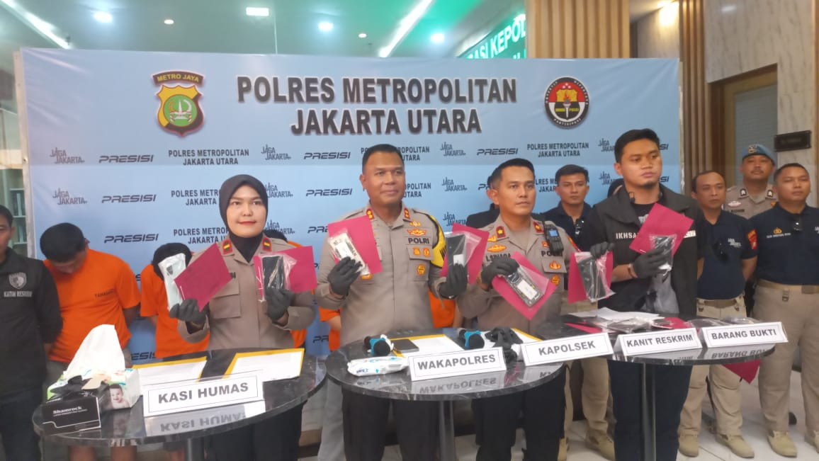 Respon Cepat Polisi Tangkap Pelaku Komplotan Maling di Carnaval Ancol, 21 Unit HP Diamankan