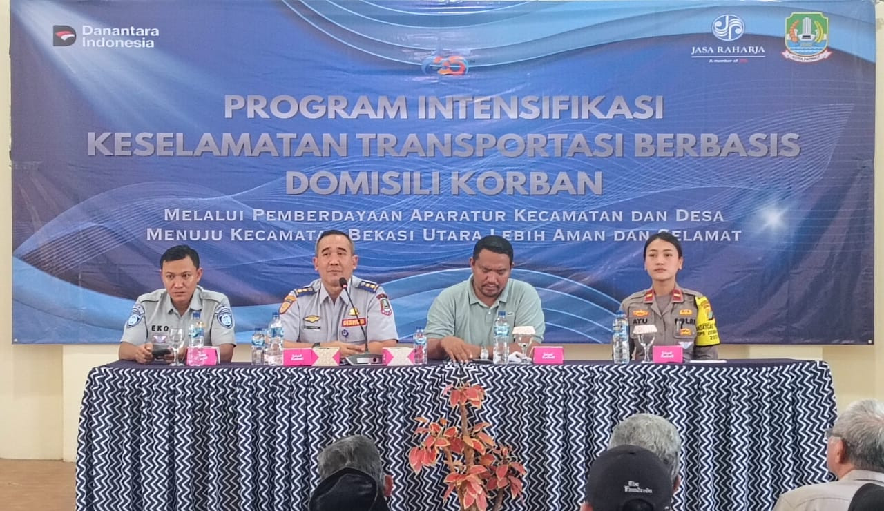 Gandeng Jasa Raharja dan Dishub, Satlantas Polres Metro Bekasi Kota Utara Intensifkan Program Keselamatan Transportasi