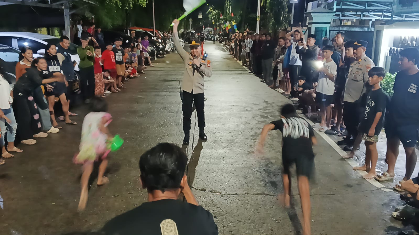 Polsek Pademangan Gelar Fun Night Run 2026, Wadah Positif Bagi Pemuda di Bulan Ramadhan