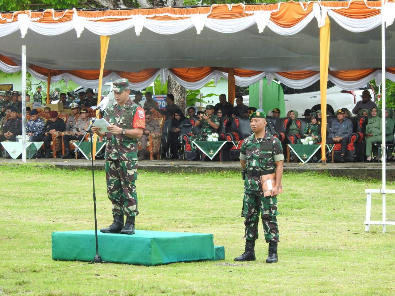 Resmi Ditutup Program TMMD ke-123 Wilayah Kodim 1510/Sula, ini Amanat Pangdam XV/Pattimura