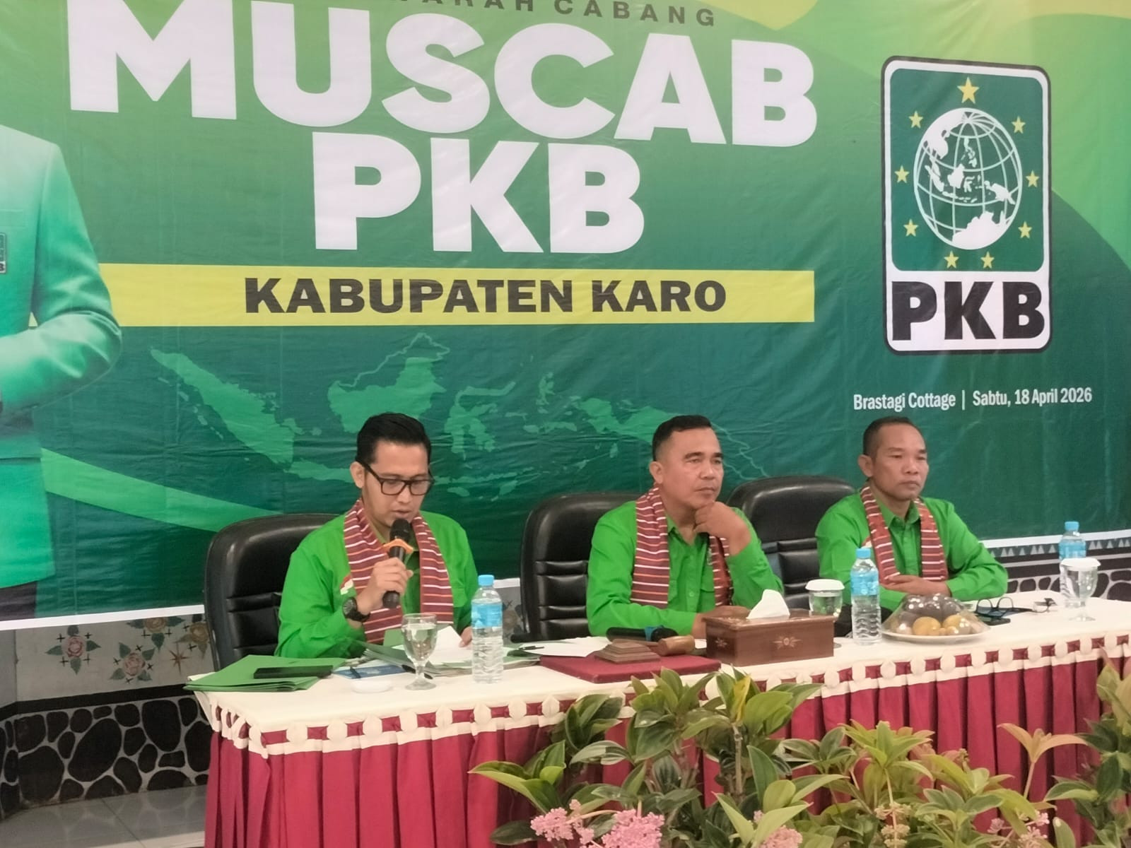 Menuju Kursi Ketua DPC, Sastroy Bangun Kantongi Dukungan Telak di Muscab PKB Karo