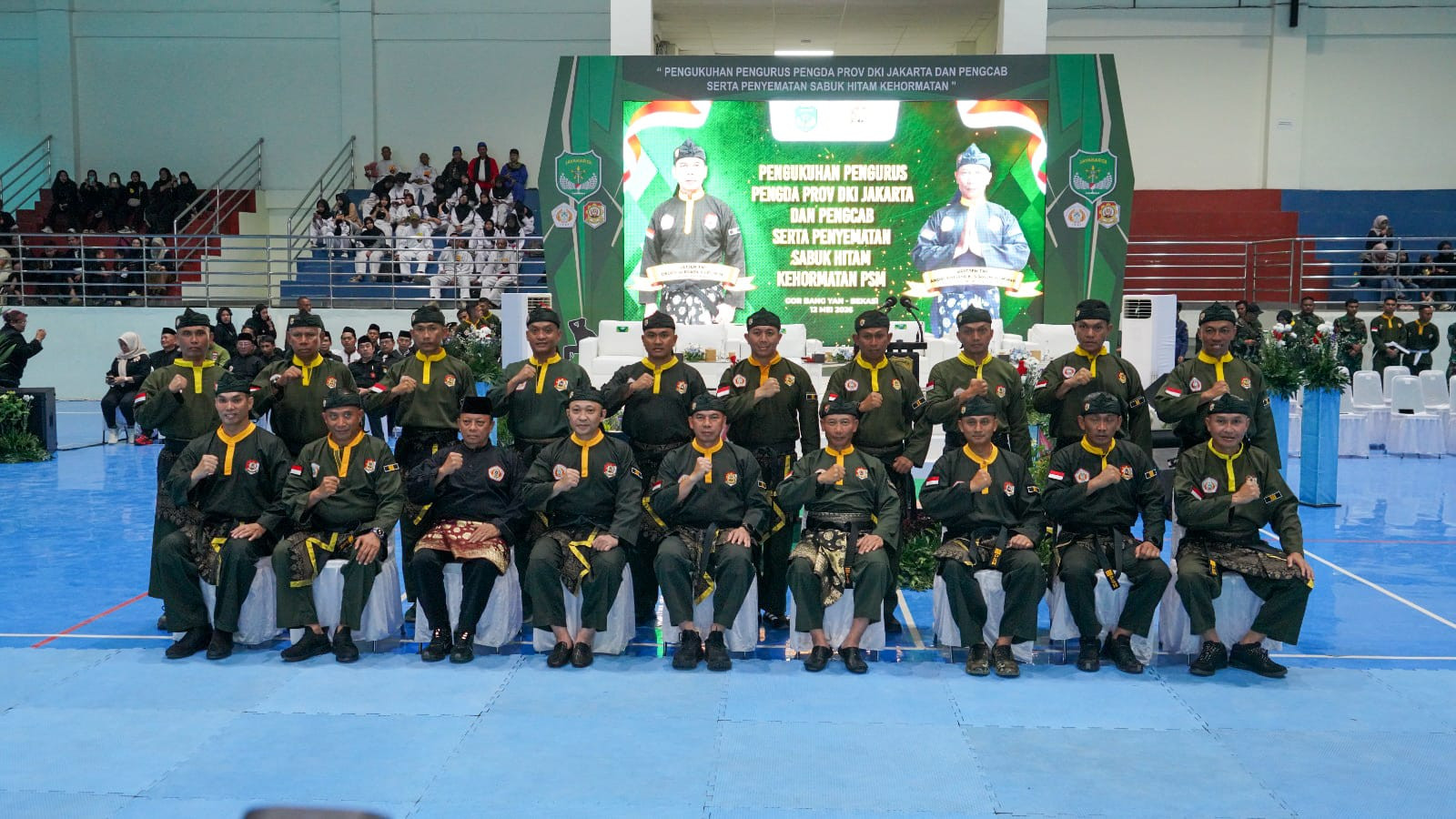 Pangdam Jaya Hadiri Pengukuhan Pengprov dan Penyematan Sabuk Hitam Kehormatan Pencak Silat Militer Kodam Jaya