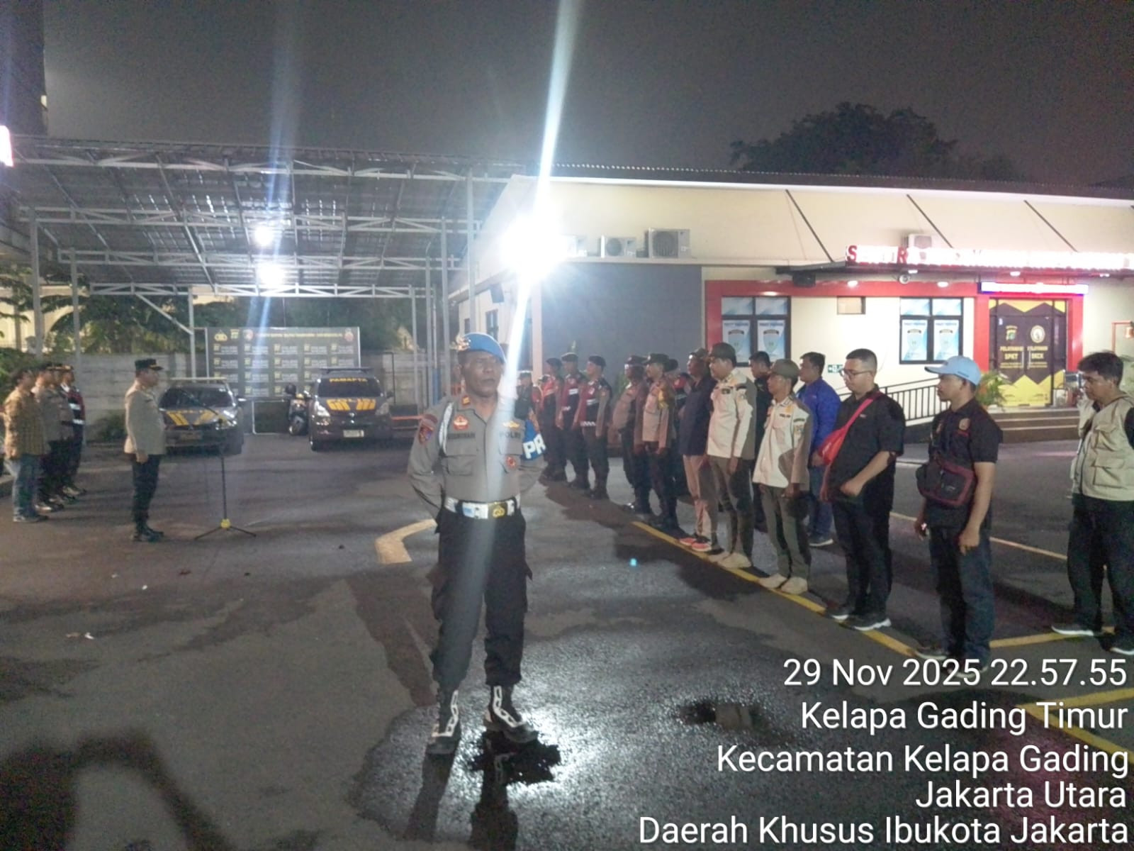 Apel KRYD, Polsek Kelapa Gading Perkuat Pengamanan Malam Akhir Pekan