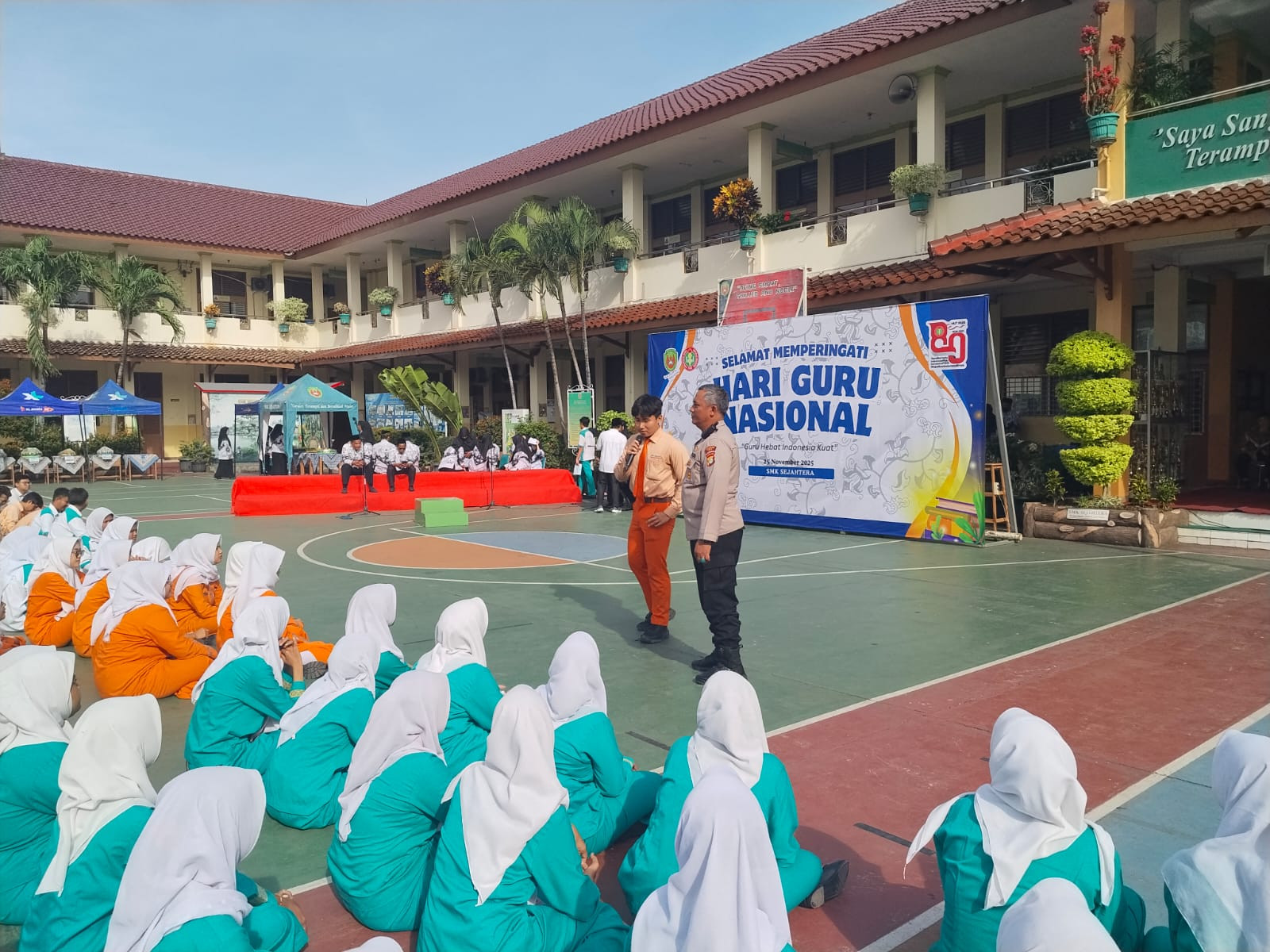 Polsek Koja Sambangi SMK Sejahtera: Ajak Pelajar Cegah Tawuran & Tidak Mudah Terprovokasi Informasi