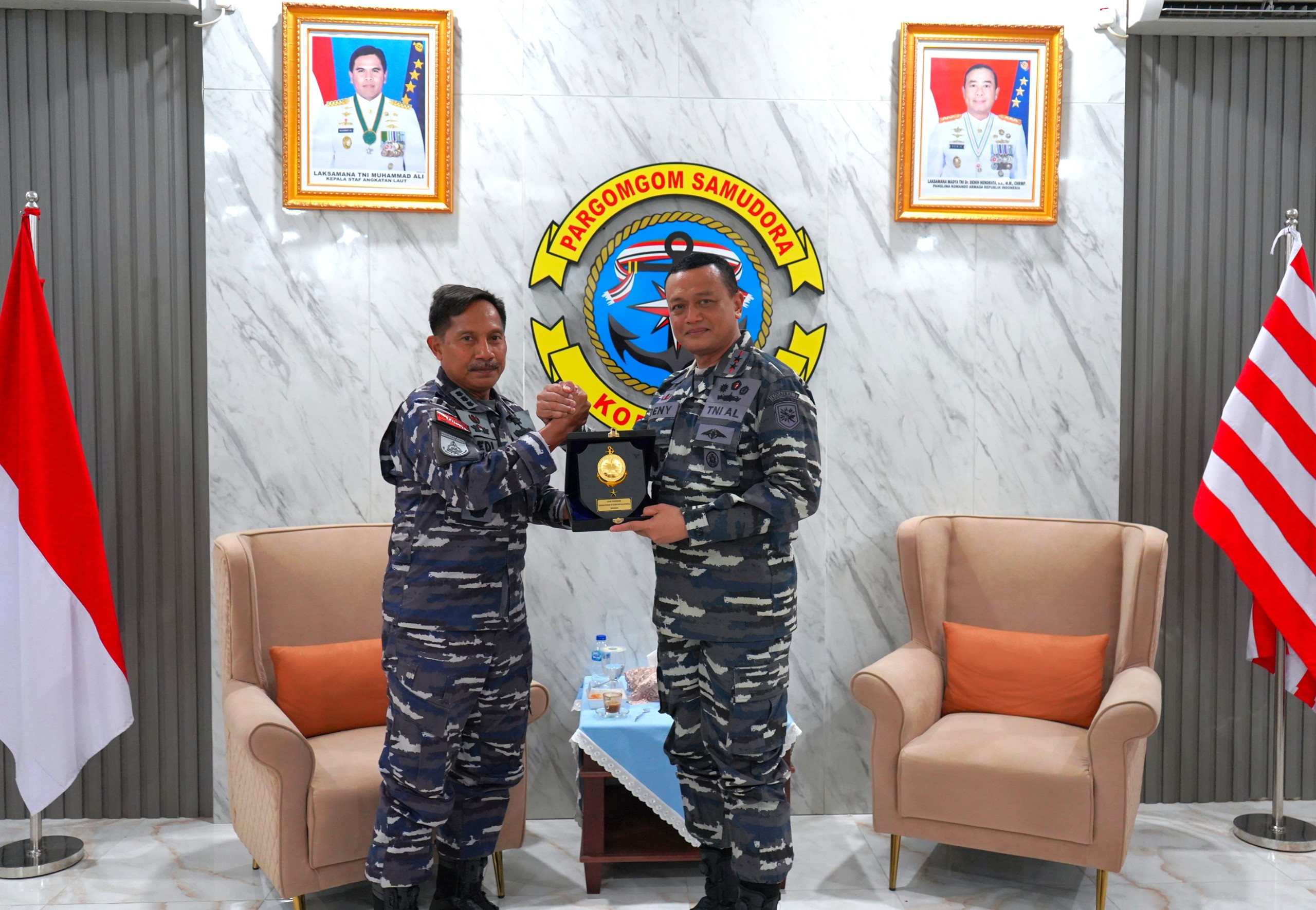 Dankodaeral I Terima Courtesy Call Tim Disjarahal di Ruang VIP Makodaeral I