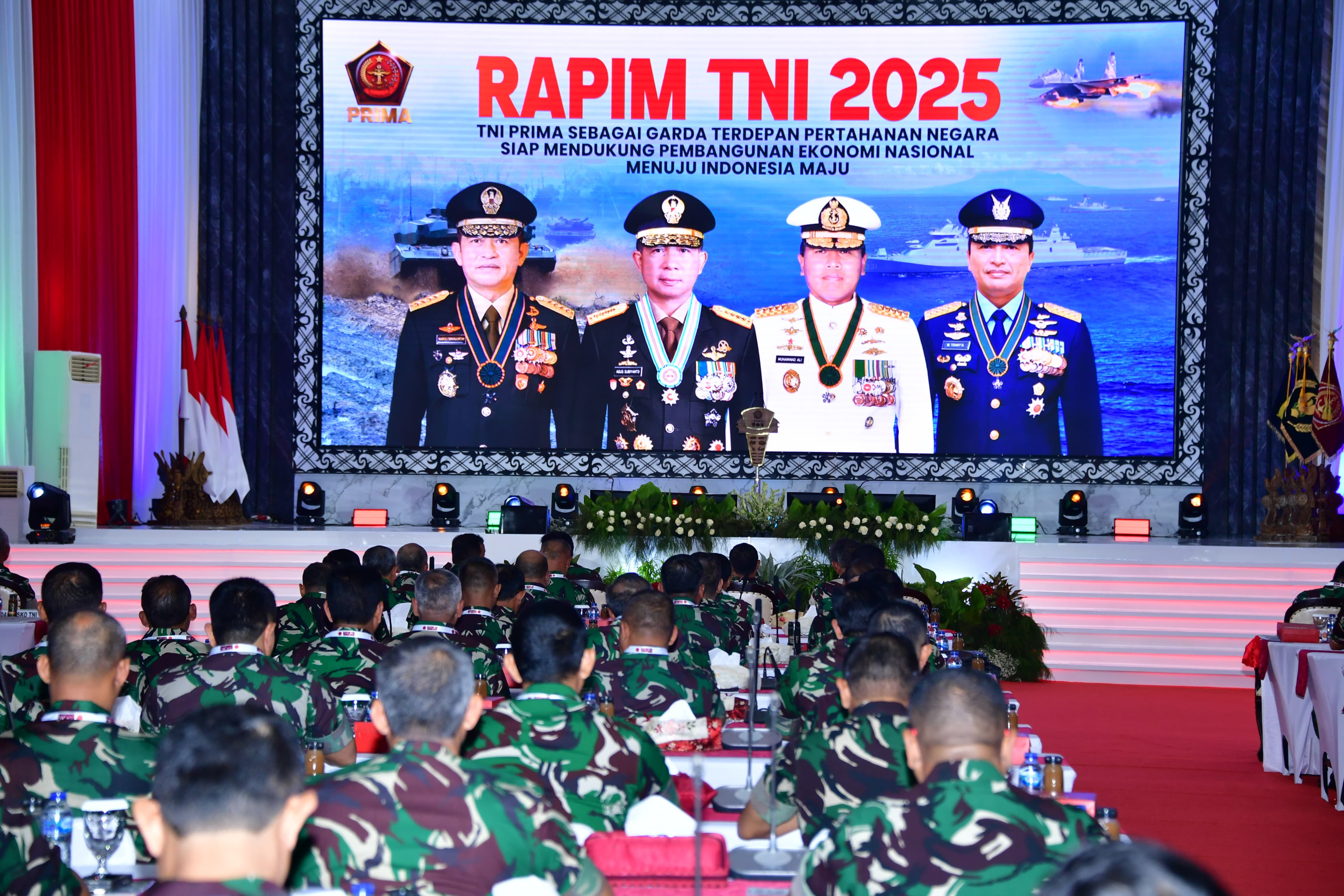 Komandan Lantamal I Hadiri Rapat Pimpinan (Rapim) TNI Tahun 2025