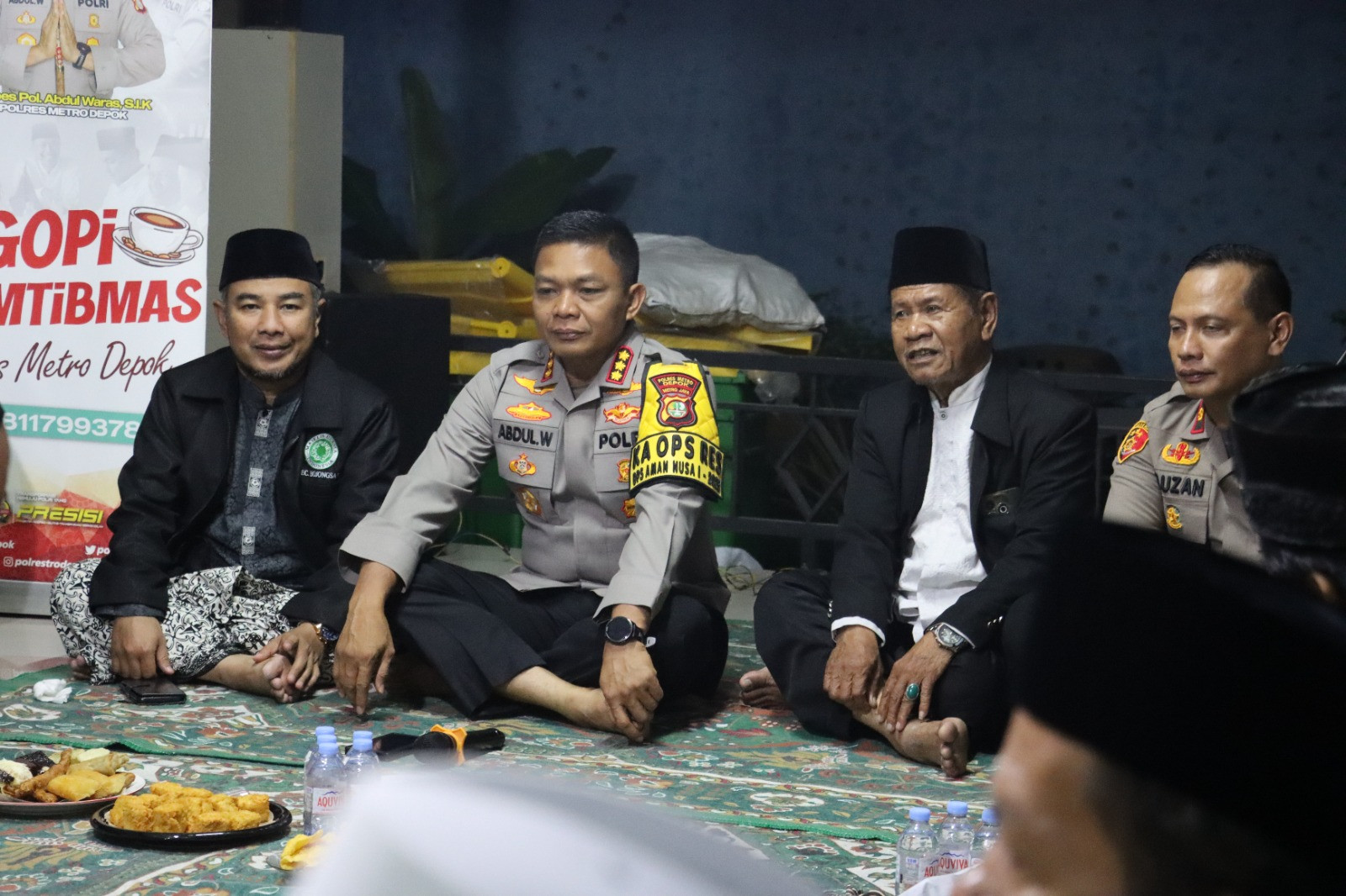 Kapolres Metro Depok Gandeng Tokoh Masyarakat Bahas Kamtibmas