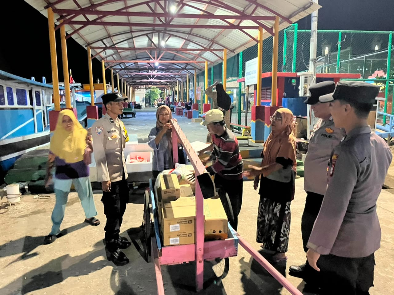 Polsek Kepulauan Seribu Utara Intensifkan Jakarta On The Spot, Warga Diajak Aktif Cegah Gangguan Kamtibmas