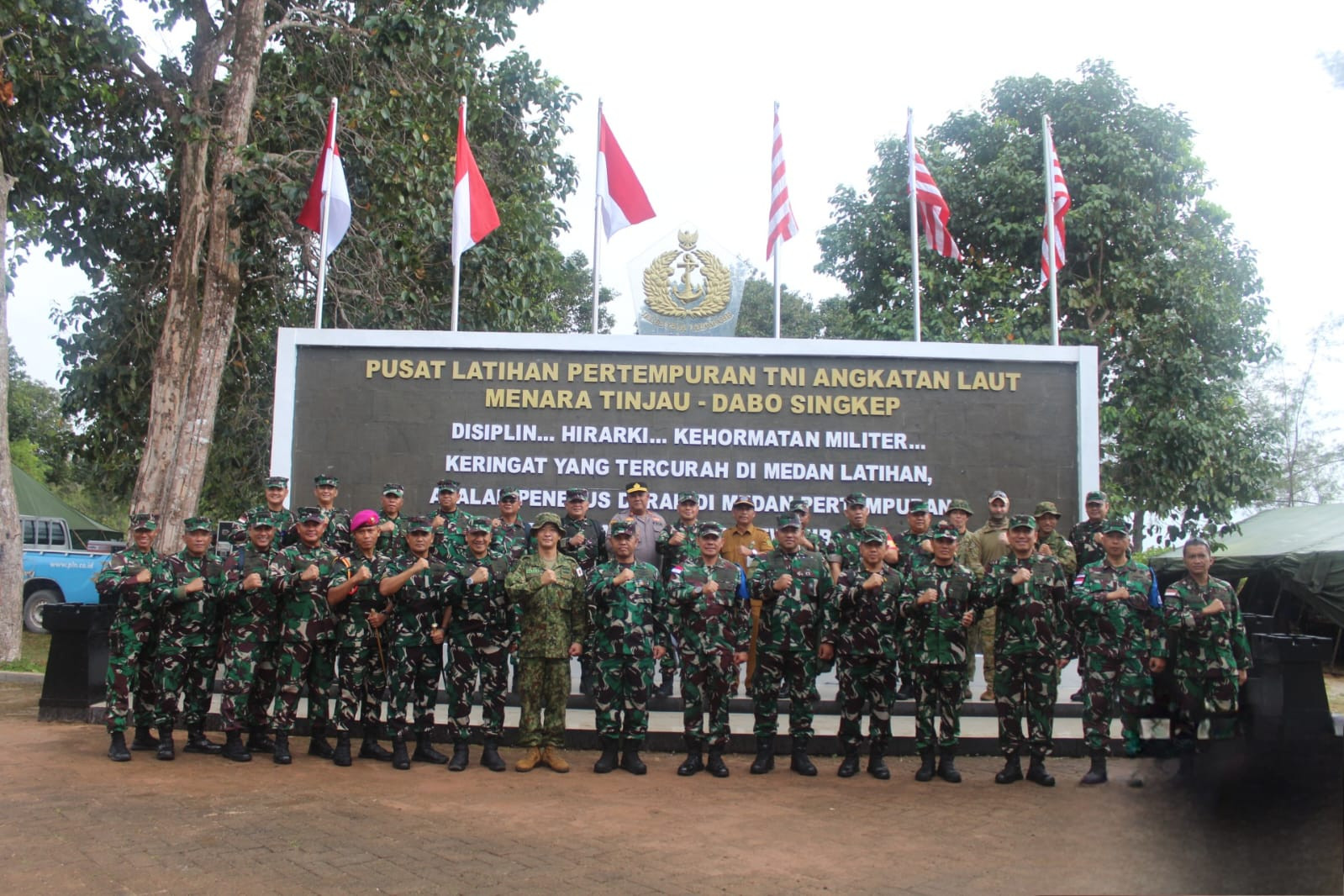 Lanal Dabo Singkep Sukses Dukung Pelaksanaan Latgabma Super Garuda Shield (SGS) 2025