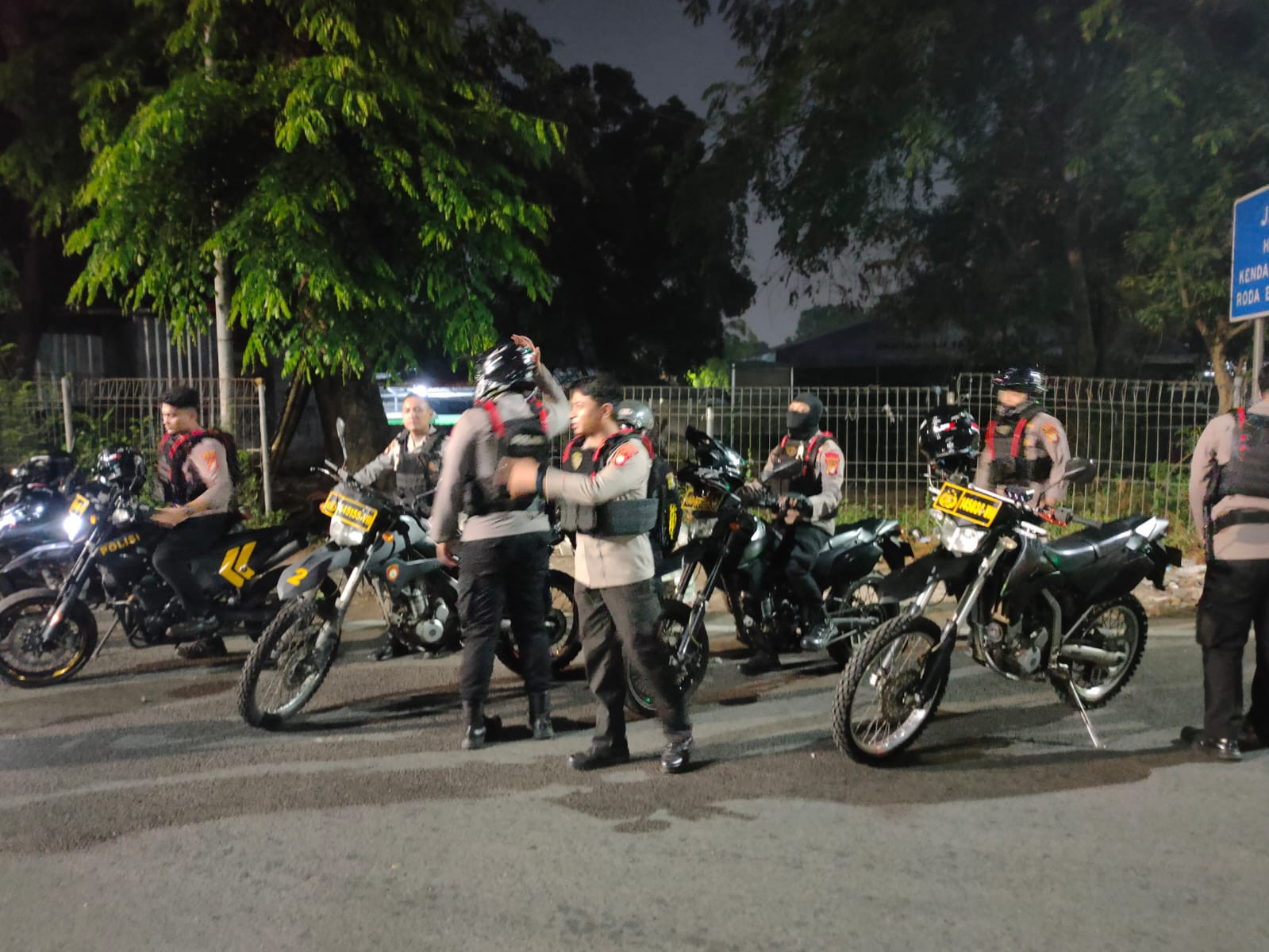 Cegah Kejahatan Jalanan, Tim Perintis Presisi Polres Metro Bekasi Kota Patroli Dini Hari