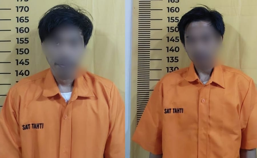 Polsek Pinang Amankan Dua Pengedar Sabu di Wilayahnya